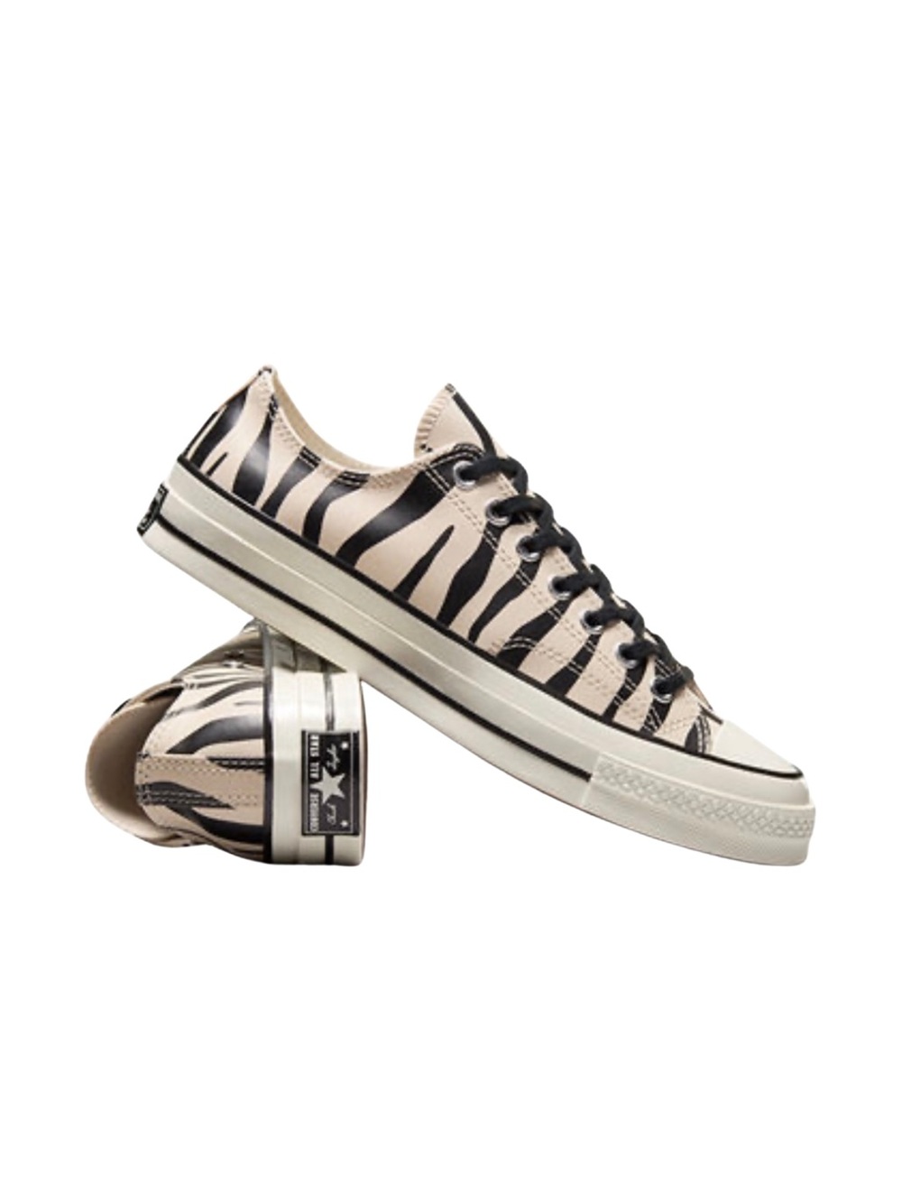 Converse Chuck 70 Glow in the Dark Zebra Sneakers NWT 8.5
